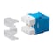 Monoprice Cat6 RJ45 180-Degree Punch Down Keystone Dual IDC_ Blue 27547 - alternate 5